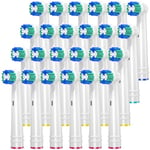 REDTRON Replacement Brush Heads for Oral b, 24 Pack Electric Toothbrush Heads for Oral b, Classic Precision Clean Brush Heads Fit Professional Care, Vitality Pro Smart Genius Series and More…