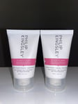 2 x Philip Kingsley Elasticizer Deep Conditioning Hair Treatment 40ml Travel