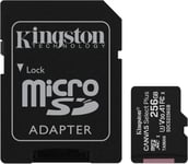 Kingston Canvas Select Plus Carte Micro Sd Sdcs2/256Gb Class 10+Adaptateur Inclus