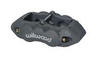 Wilwood Disc Brakes 120-11712 bromsok, fram, D8-6, 6-kolv, för 31,8mm skiva, grå, vänster