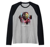 Marvel Avengers Endgame Iron Man Splatter Manche Raglan