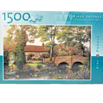 River Cottage 1500 Piece Jigsaw Art By Alexander Sheridan King Puzzle New Sealed