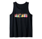 Disney Princess A Dozen Magical Friends Group Lineup Tank Top