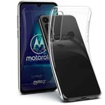 TECHGEAR Moto G8 Plus Clear Case [AirFlex] Crystal Clear Slim & Light, Protective, Flexible Soft Gel/TPU Cover with Soft Touch Keys Compatible with Motorola Moto G8 Plus (Super Clear)