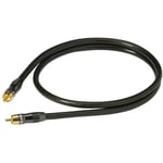 ESUB-2/5M00 Real Cable E-SUB-2 5m - Câble subwoofer très haute qualité RCA mâle/mâle (5m)