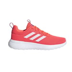 Adidas Lite Racer Cln K Vit,röda 39 1/3