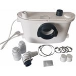 Bc-elec - MP400-I Pompe de relevage eaux usées 400W, Broyeur Sanitaire pour douche, wc, évier, baignoire, machine à laver et lave-vaisselle