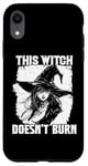 Coque pour iPhone XR Sorcière noire T| Fête d'Halloween T | Sorcellerie T Wicca