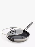 GreenPan x Tucci 3-Ply Stainless Steel Frying Pan & Lid, 30cm