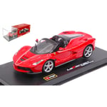 FERRARI LA FERRARI APERTA 2013 RED 1:43 Burago Auto Stradali Modellino