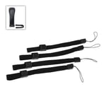 Adjustable Hand Wrist Strap For Nintendo Wii Remote Controller PSP Switch Black