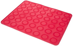 Lurch 83020 Plaque de Cuisson Flexiform 38x30cm Rouge Silicone Rubis 20 x 15 x 10 cm