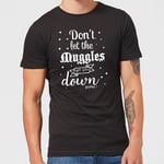 Harry Potter Don't Let The Muggles Get You Down Men's T-Shirt - Black - XL