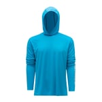 Grundéns Tough Sun Hoodie Azure, L