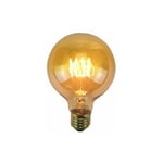 Millumine - Ampoule Globe Ambre Led E27 Edy