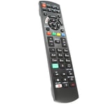 Replacement Panasonic TV Remote Control by Q-Click | Compatible with N2QAY Series & Viera TVs | Instant Setup | Ideal Replacement for Panasonic TV Remotes