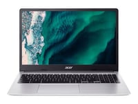 Acer Chromebook 315 CB315-4HT - Intel Pentium Silver - N6000 / jusqu'à 3.3 GHz - Chrome OS - UHD Graphics - 8 Go RAM - 32 Go eMMC - 15.6" IPS écran tactile 1920 x 1080 (Full HD) - Wi-Fi 6 - Argent pur - clavier : Français