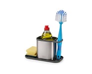 Joseph Joseph Duo Sink Tidy Worktop Caddy Organiser, Sponge Holder, Stainless Steel