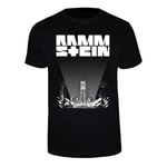 Rammstein T-Shirt Buehne, 4XL, Produit Officiel du Groupe