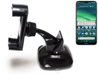 Car holder windshield dashboard for Nokia 2.3 Smartphone mount bracket