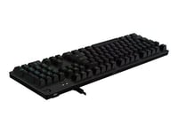 Logitech Gaming G512 - Clavier - backlit - USB - Portugais - commutateur : GX Brown Tactile - carbone