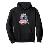 Star Wars R2-D2 Neon Line Portrait & Classic Logo Pullover Hoodie