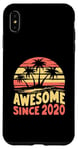 iPhone XS Max Awesome Since 2020 Birthday Vintage Sunset Case