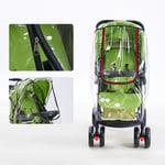 Waterproof Pushchair Wind Shield Buggy Raincover Stroller Rain Cover Universal