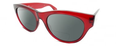 Smith Optics Sophisticate-IMM Womens Polarized BIFOCAL Sunglass Crystal Red 54mm