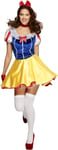 Smiffys Womens 30195 Costumes Fairytale Costume, Dress Attached Underskirt, Head