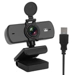 Webcam With Mic Live Broadcast USB Computer Camera High Definition Accessories