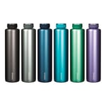 Sistema Hydrate Stainless Steel - flere farger - 600 ml Sistema Hydrate Hjem & Fritid Drikkeflasker og matbokser Drikkeflasker i stål