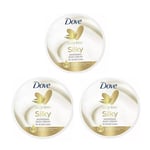 3x Dove Body Love Silky Pampering Body Cream 300ml