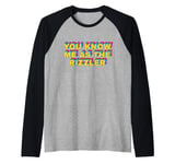 You Know Me As The Rizzler - Funny Middle School Gen Alpha Raglan Baseball Tee