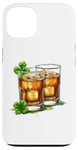 iPhone 13 St. Patricks Day Paddys Design Fun to Beers Whiskey Party Case