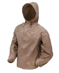 FROGG TOGGS Men's Ultra-lite2 Waterproof Breathable Rain Jacket, Khaki, S-M