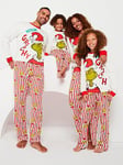 The Grinch Mens The Grinch Family Christmas Pyjama - Multi, Multi, Size S, Men