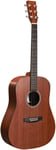 MARTIN GUITARS DX1E MAHOGANY L