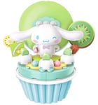 Sanrio 6-Type Block Desert Shop Cup Cake Toy-Kitty Cinnamoroll Kuromi My Melody