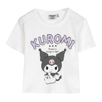 Barn T-shirt med kortärm Hello Kitty Vit - 10 år