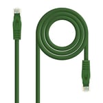 Monkey Ladder Câble réseau Ethernet RJ45 LSZH Cat.6A UTP, AWG24, 100% cuivre, sans halogène, vert, 1 m