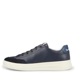 BOSS Mens Baltimore Tenn Lace-up trainers in mixed materials with exclusive logo Size 8