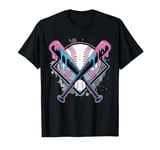 Baseball Home Plate Drip for Boys Ice Cream Spinkle T-Shirt