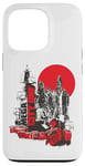 Coque pour iPhone 13 Pro Judge Dredd Mega City One Noir et Rouge 2000 AD