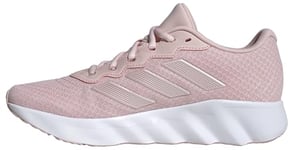 adidas Femme Switch Move Running Shoes Chaussures Basses Non liées au Football, Sandy Pink/Sandy Pink met/preloved Fig, 42 2/3 EU