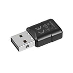 PROMATE USB-A Sleek Mini Bluetooth Audio Adapter. Range up to 20m, Bluetooth V5, Low Energy Consumption, Easy Plug &amp; Play. Black (p/n: BLUELINK.BLK)