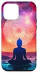 Coque pour iPhone 12 mini Siège lotus méditation Yoga