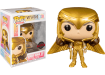 Funko Pop Heroes - WW84 - Wonder Woman Golden Armour #330 Special Edition