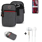 Belt bag + headphones for Oppo K9s Phone case