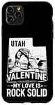 Coque pour iPhone 11 Pro Max Utah Valentine Mon amour est solide